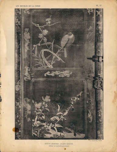Stampa antica armadio - stampa, laccato