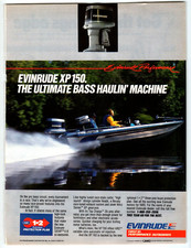 Pubblicità Stampa Evinrude XP