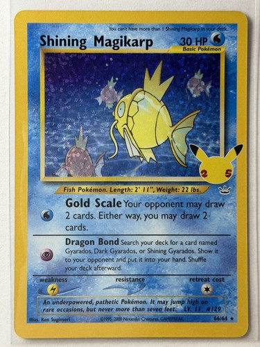 Shining magikarp 64 - magikarp, 66/64