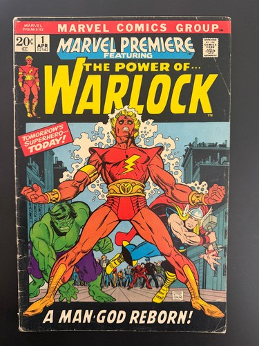 Marvel premiere warlock - premiere, #1