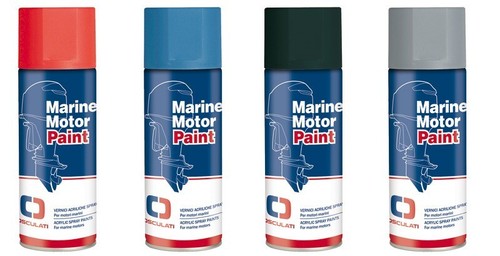 Vernice spray per evinrude - vernice,