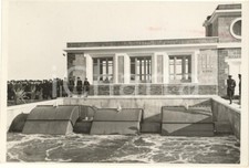 1939 Bonifica VOLTURNO Giuseppe TASSINARI inaugura centrale "Arnaldo Mussolini"