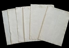 BLANK RESTORATION PAPER 1600s