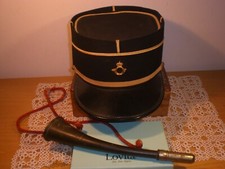 kepi tromba corno capostazione treno  ferroviere  vagoni letto              