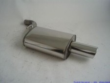 Scarico sportivo fms acciaio - scarico,