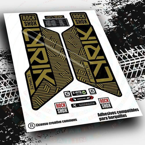 Adesivo compatibile forcella - adesivo,