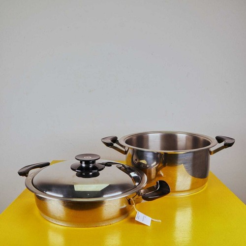 Coppia pentole vintage amc - coppia, di
