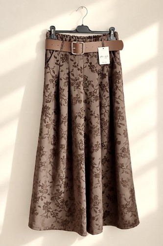Pantaloni ampi donna - ampi, marroni