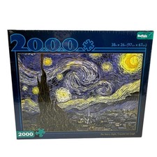 Buffalo Games La Notte Stellata di Vincent Van Gogh Puzzle 2000 Pezzi