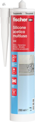 Silicone acetico trasparente - silicone,