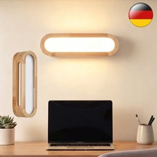 Applique LED legno lampada da