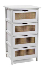 CASSETTIERA LEGNO 4 CASSETTI