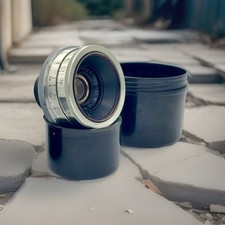 Argento JUPITER-12 35mm F2.8 Obiettivo Contax, Kiev basato su ZEISS Biogon 3.5cm F2.8