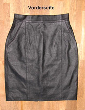 Gonna In Pelle Nera In Vera