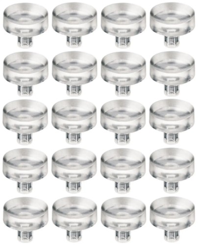 20x ventose tavolo vetro gomma - vetro,