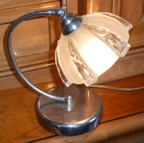 Lampe chevet art déco en - lampe,