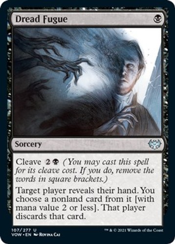 Dread fugue vow 107 - -,
