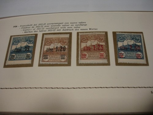 San marino 1926 vedute - 1926,