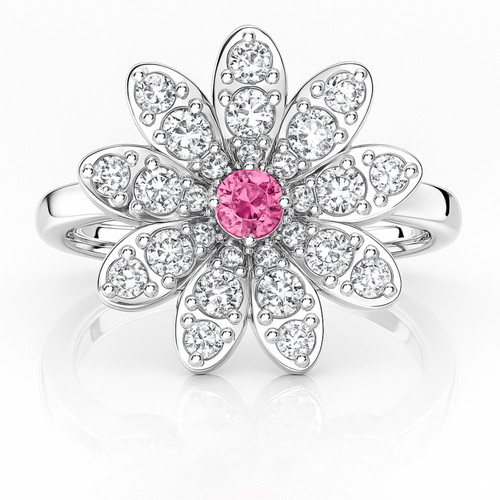 Anello swarovski fiore eterno - swarovski,