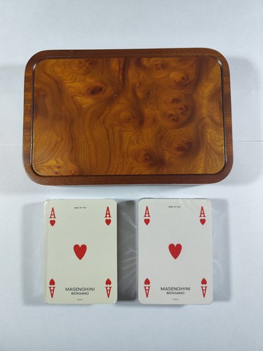Cofanetto con carte da - pe,
