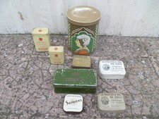 LOTTO STOCK 8 Scatola di latta Pasta Combattenti Pasticca Re Sole Borletti Roter