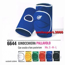 GINOCCHIERE VOLLEY EFFEA PALLAVOLO (Art. 6644) (rosse, royal, bianco, nero)