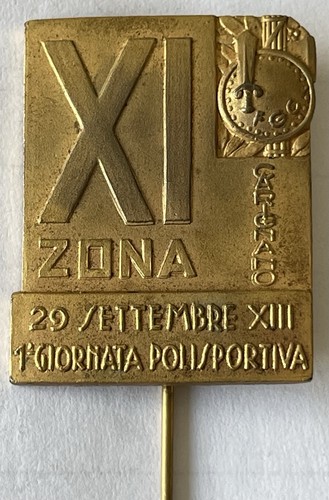 Distintivo fgc carignano - fgc, xi
