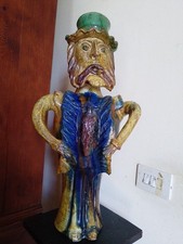 GRANDE SCULTURA SEMINARA BABBALUTO CERAMICA CONDURSO APOTROPAICA CALABRIA H 62