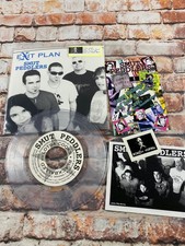 Smut Peddlers Exit Plan Clear 7" Vinyl Hard Core Punk 1st Press Ltd 500 Only