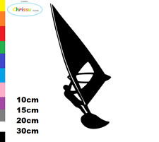 Adesivo auto surf windsurfista
