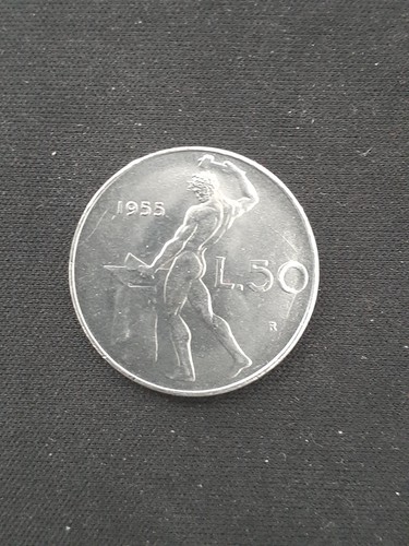 1955 lire italy unc - 50,