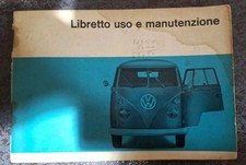 Manuale/Libretto Uso e manutenzione Volkswagen T1 Bus - 1967 - Originale