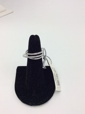 Anello SWAROVSKI tono argento