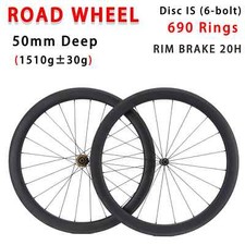 Set ruote in carbonio bici da