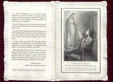 image pieuse santini holy card