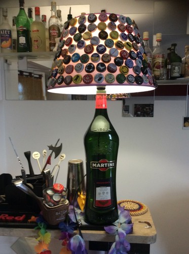 Lampada martini rosso - lampada, di