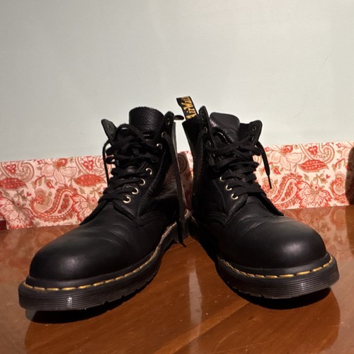 Stivali stringati martens - dr.,