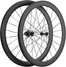 Ruote bici da strada in fibra di carbonio 50 mm clincher set ruote 700C bici da corsa ruota