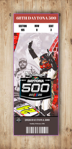 2026 daytona 500 replica - daytona,