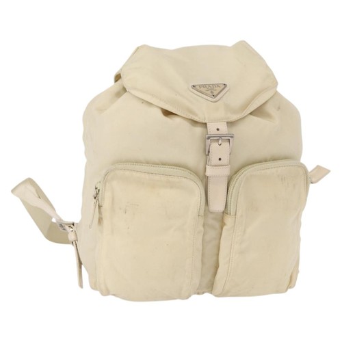 Zaino prada nylon bianco - zaino,
