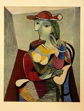PICASSO 1955 "Donna in