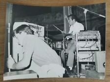 Ricky Gianco Batteria Sala Prove Foto Originale Anni 60 B/N 