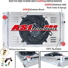 ASI 3 Row Radiator Fan Shroud
