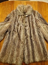 bellissima pelliccia MARMOTTA, VINTAGE, L, donna