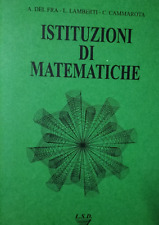 ISTITUZIONI DI MATEMATICHE Del