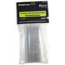 10 lame per pialla HSS 82 mm