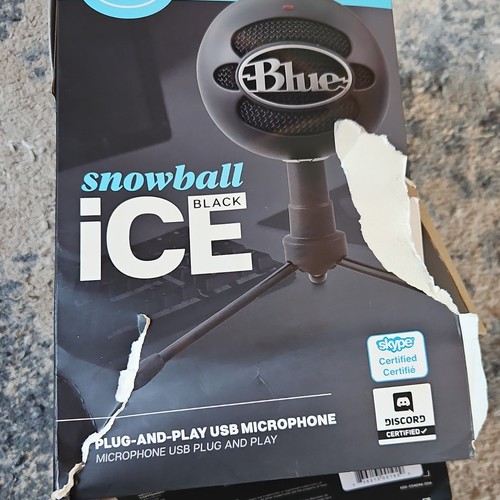 Blue snowball ice microfono - blue,