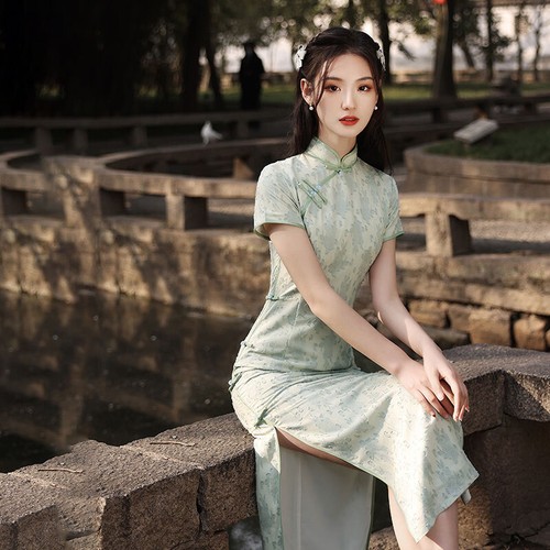 Abito cheongsam elegante - cheongsam,