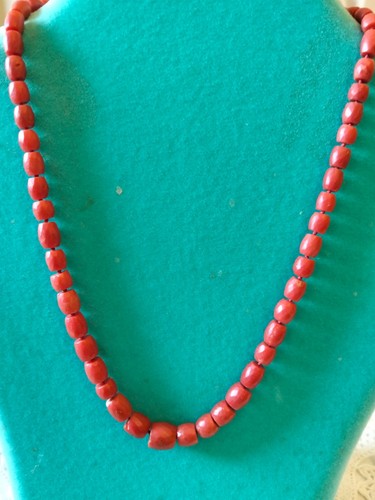 Collana corallo rosso - collana,