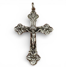 Antica croce pettorale argento